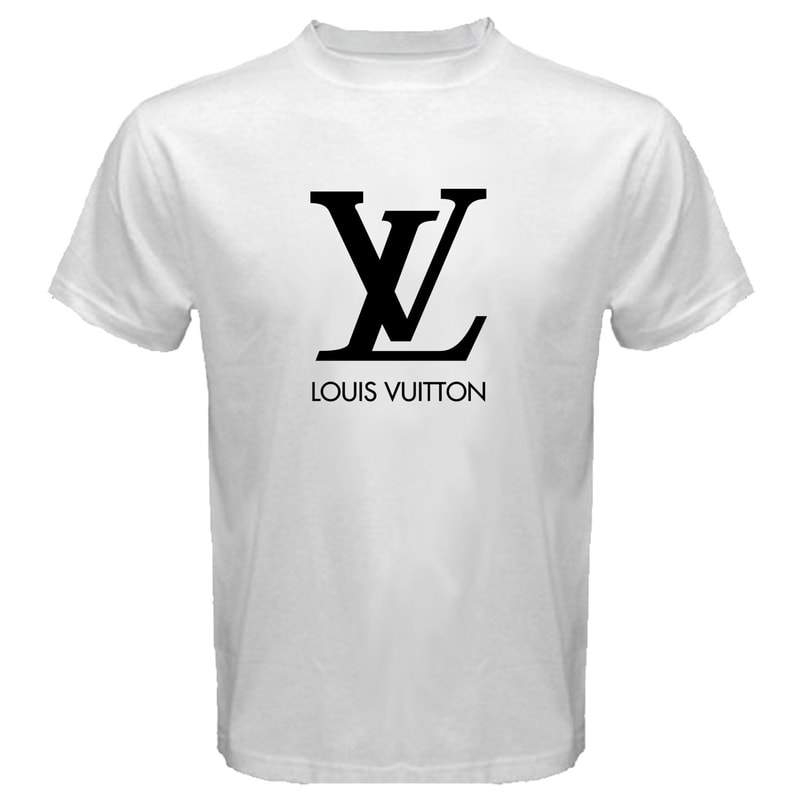 LV Louis Vuitton Tshirt Top Logo T-Shirt Men's Limited